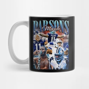 Micah Parsons Football Vintage Style Mug